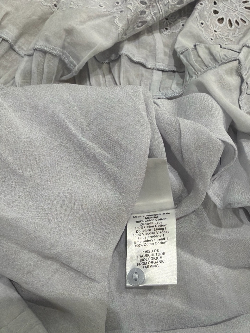 Isabel Marant Paule broderie anglaise cotton maxi dress - Picture 9 of 12